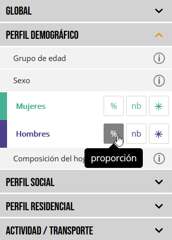 accordeonmenu